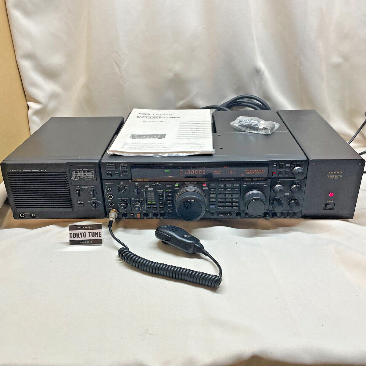 Yaesu FT-1021 &. スタンドマイクMD1 (ジャンク) YAESU FT 1021 全国