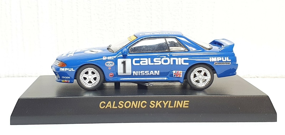 1/64 Kyosho NISSAN SKYLINE GT-R R32 CALSONIC #1 GROUP A diecast