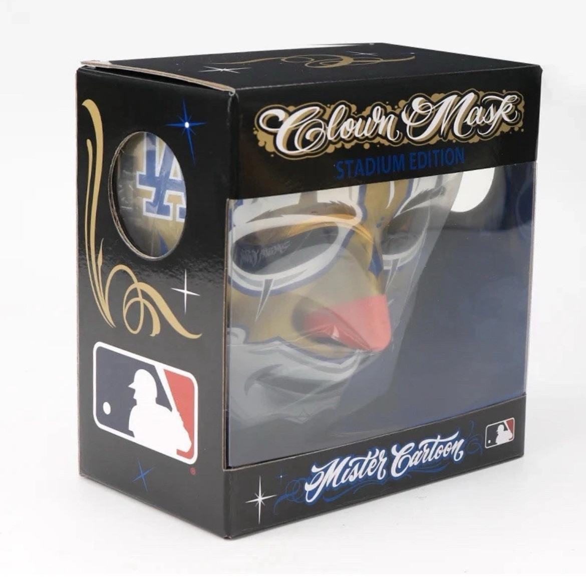 MISTER CARTOON CLOWN MASK EDITION LOS ANGELES DODGERS WORLD SERIES