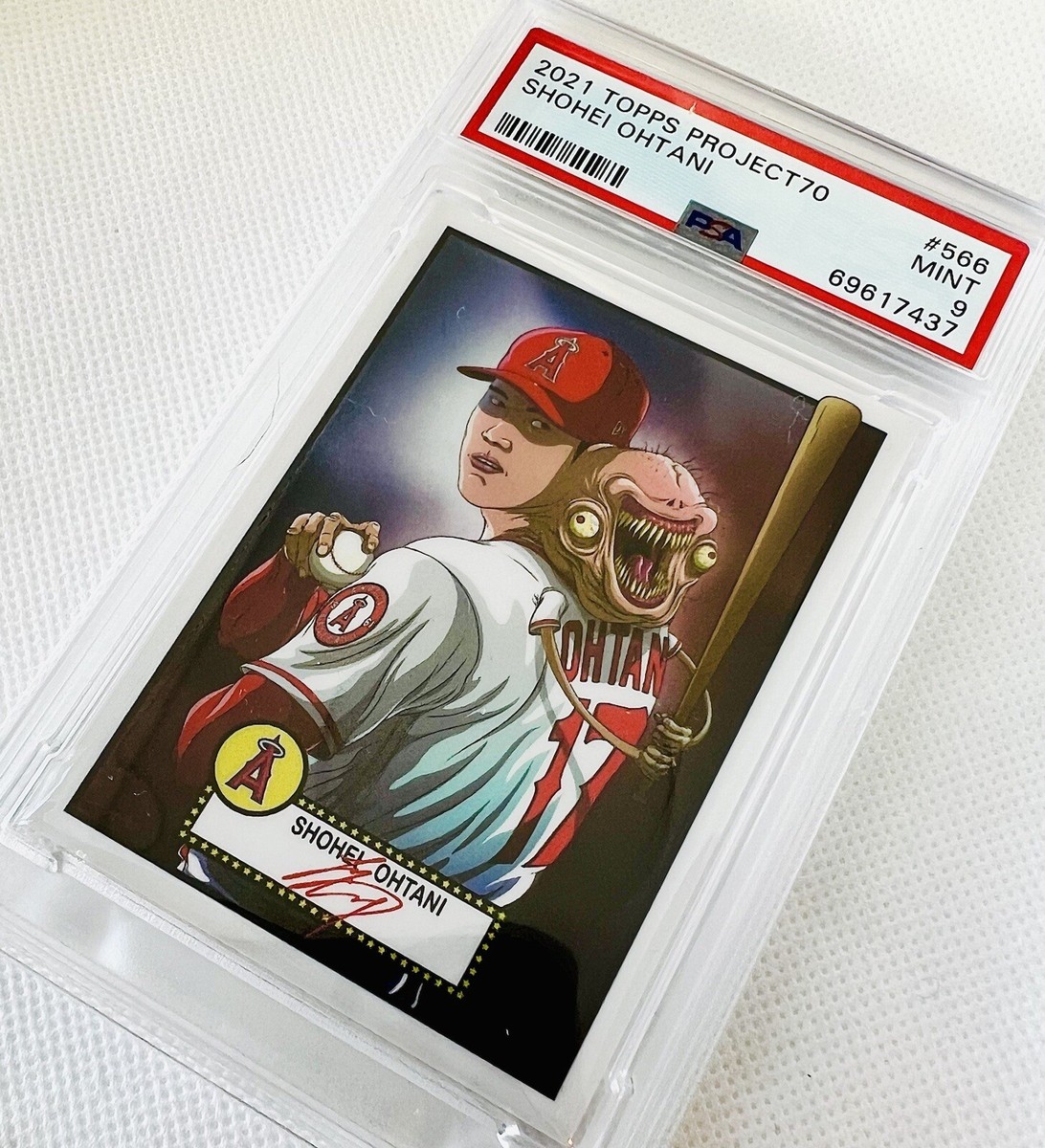 2021 Topps Project70 大谷翔平 70枚限定 アートカード PSA 10! 2021