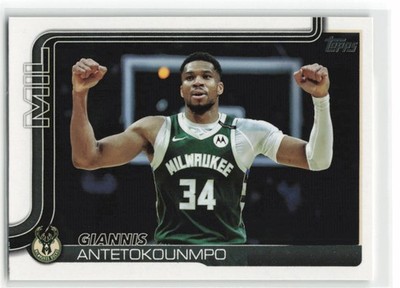 2025-26 Topps Flagship Giannis Antetokounmpo #54 Bucks | eBay