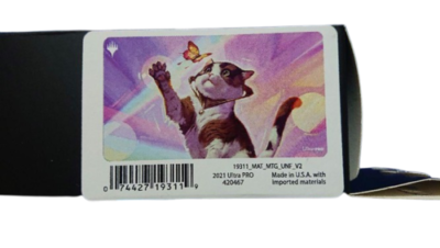 新品】MTG Unfinity 猫 トークン ウルトラプロ 公式 プレイマット