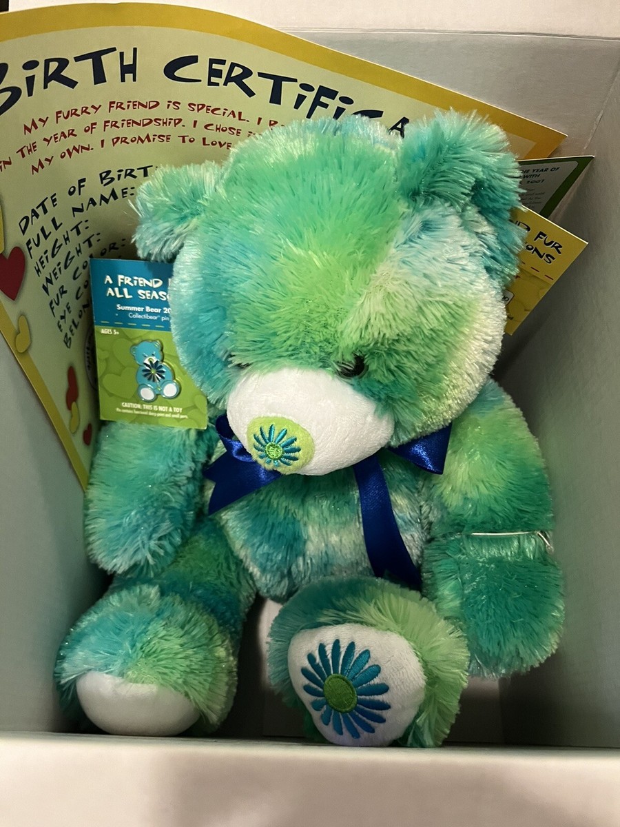 Build A Bear Workshop Limited Edition Collectible Summer 2007