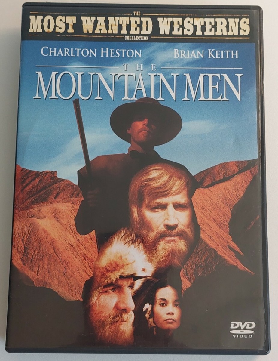 1980 The Mountain Men (2010 DVD) Charlton Heston, Brian Keith