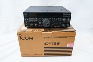 Icom IC-736 トランシーバー Icom IC-736 HF/50MHzトランシーバー