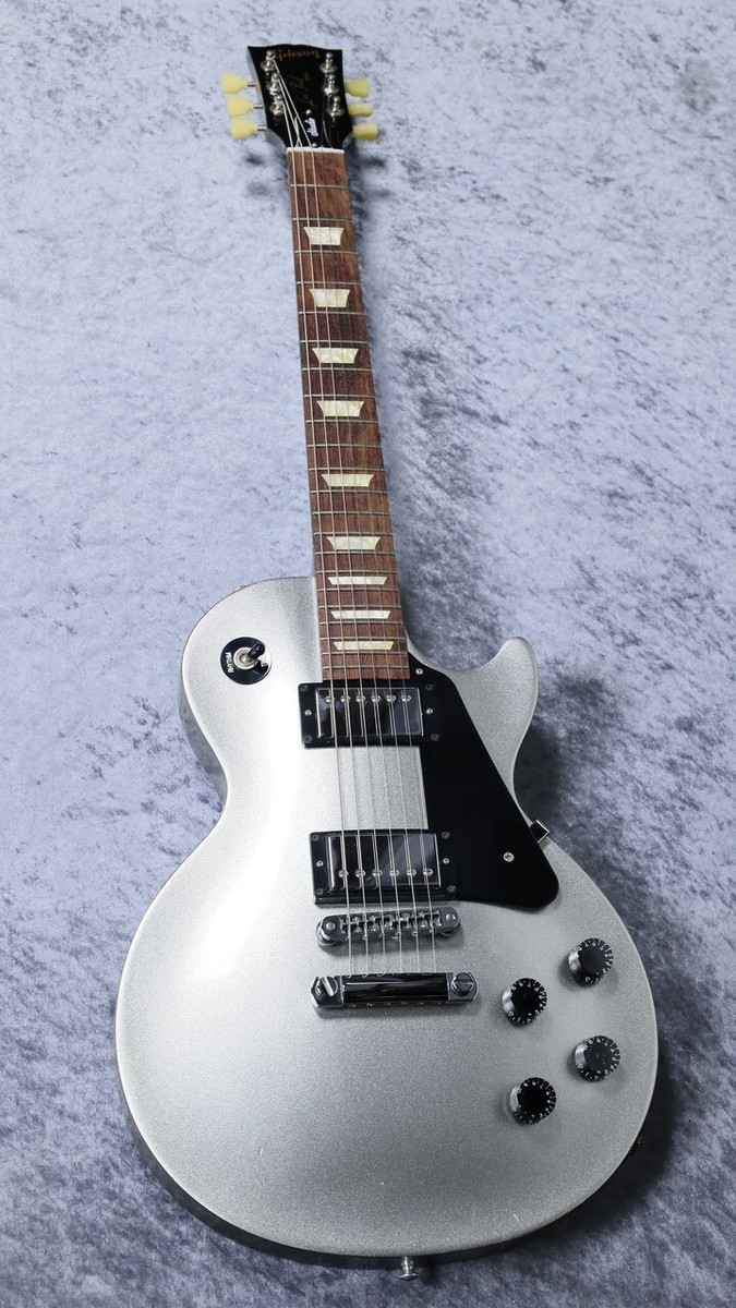 Gibson Les Paul Studio Silver Metallic 2012 Electric Guitar | eBay