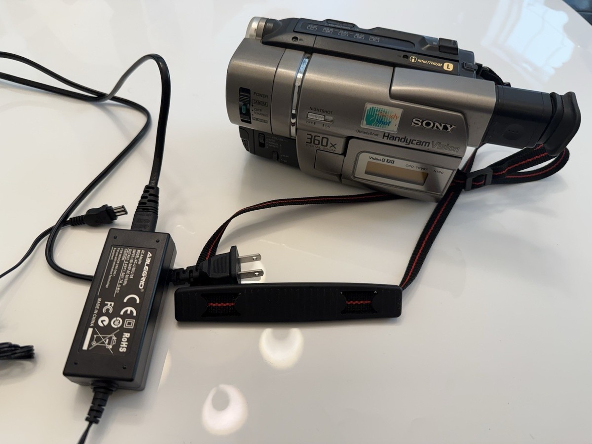 Sony Handycam Vision Steady shot CCD-TRV57 Video Hi8 (Glitchy) | eBay