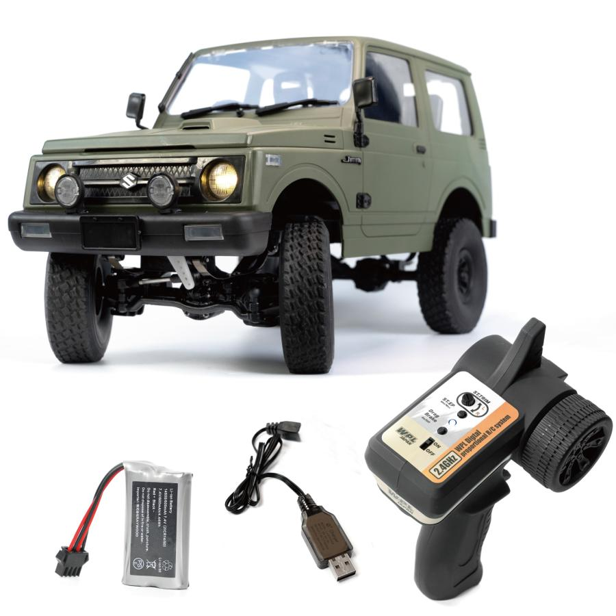 WPL JAPAN Suzuki Jimny 1/10 RCカー カスタマイズ済 WPL JAPAN Suzuki