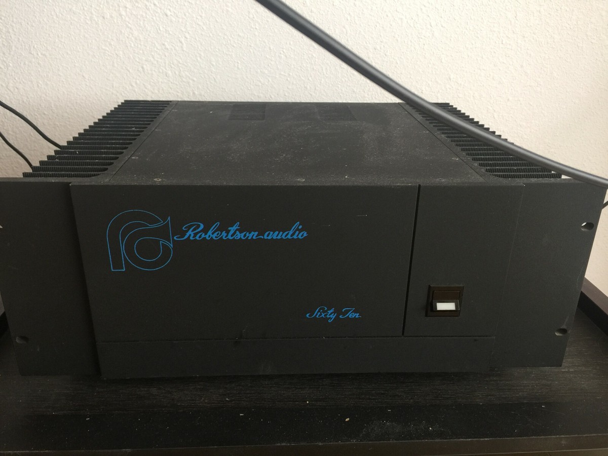 Robertson-audio 6010 アンプ 本体 Robertson Audio Sixty Ten stereo