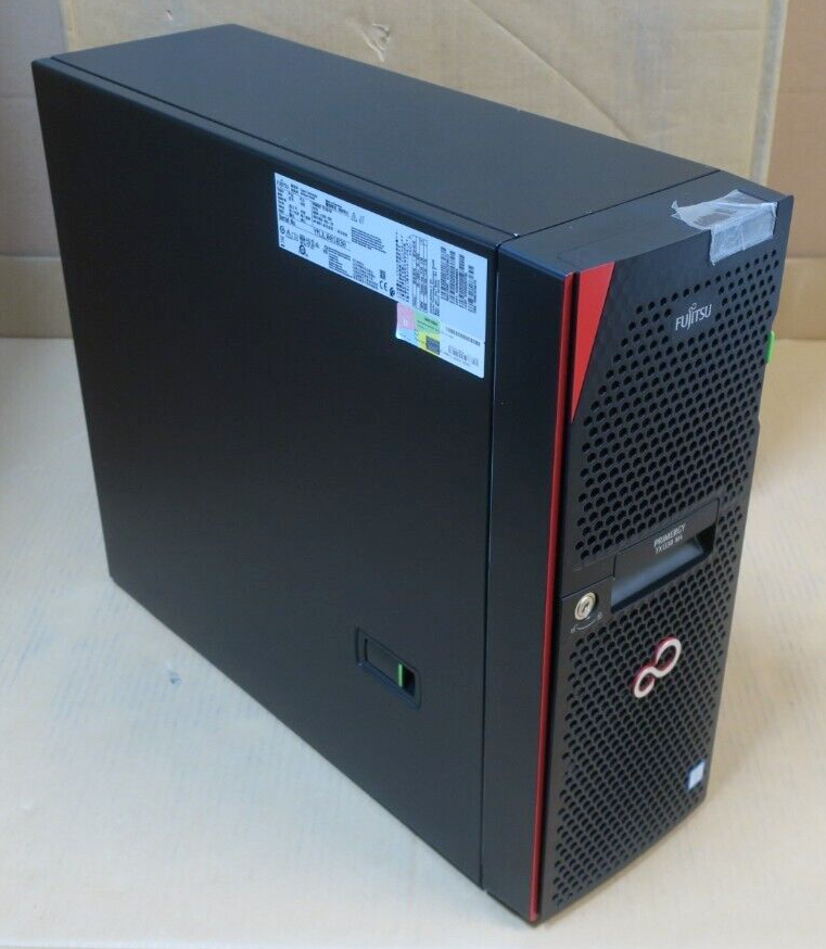 Fujitsu Primergy TX1330 M4 4C E-2124 32GB RAM 3x 6TB HDD WS16 COA