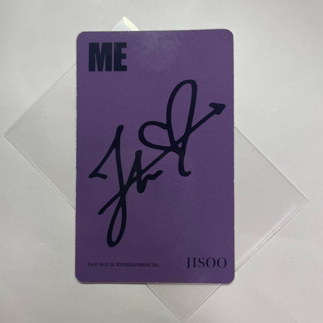 BLACKPINK ジス Jisoo マカオfm限定 サイン入りポラロイド BLACKPINK