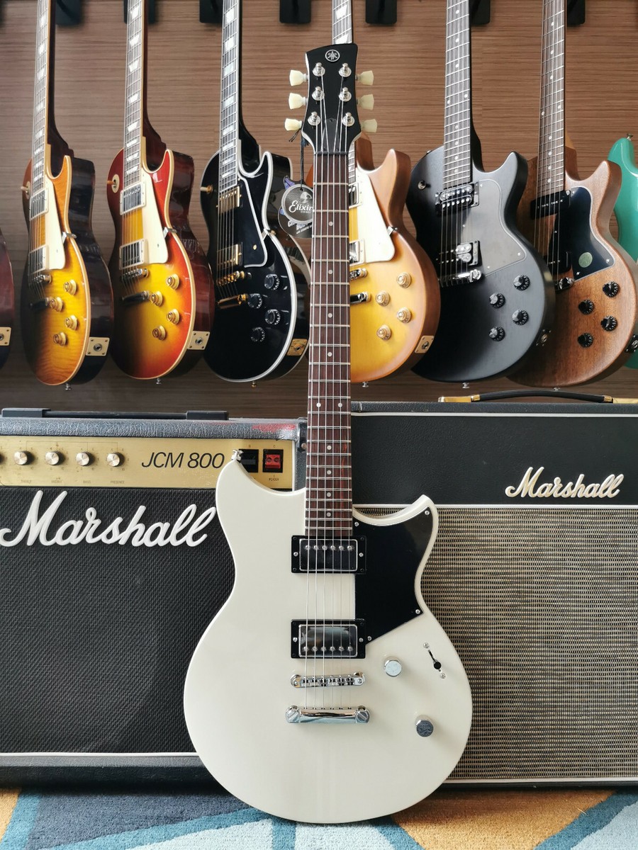 美品ヤマハ レブスター RSE20 おまけPU付 yamaha revstar白 Yamaha