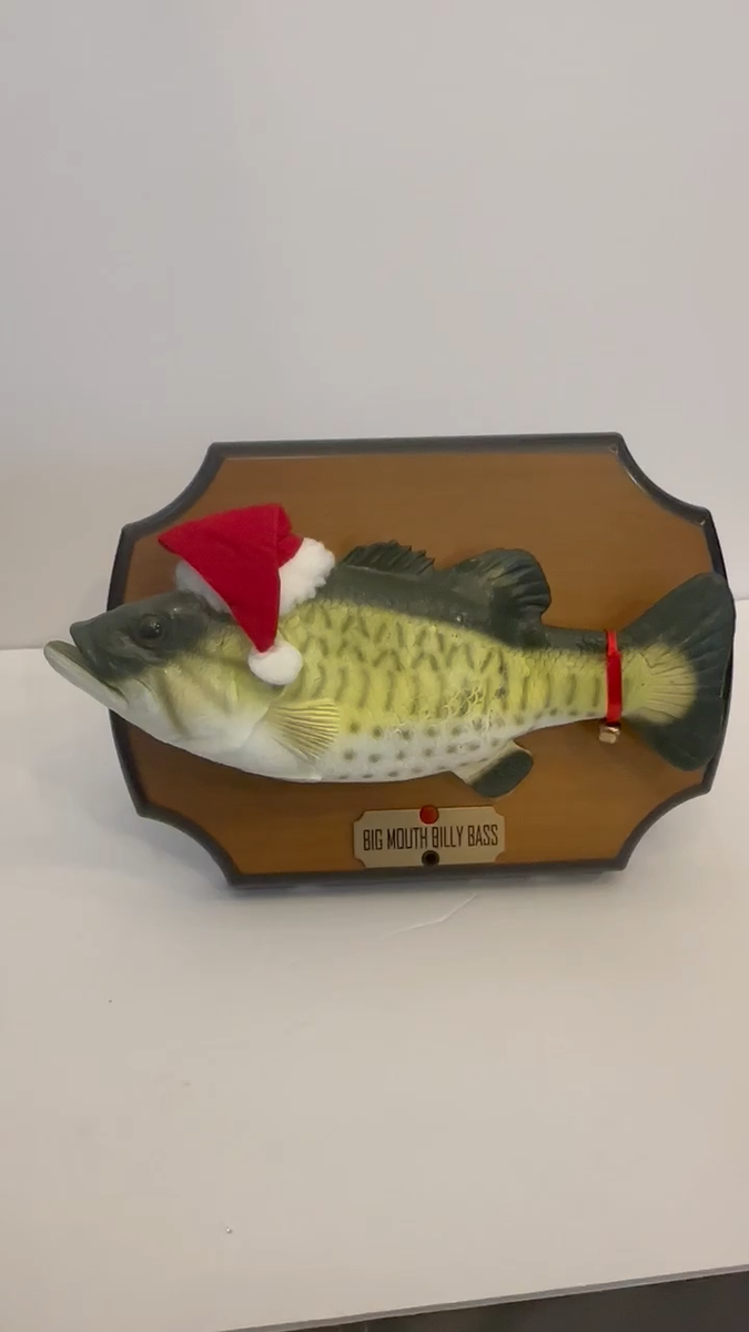 BIG MOUTH BILLY BASS クリスマス 限定版 Big Mouth Billy Bass Sings