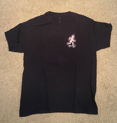 Travis Scott Skateboard Tee Black Size Medium No Loitering Cactus