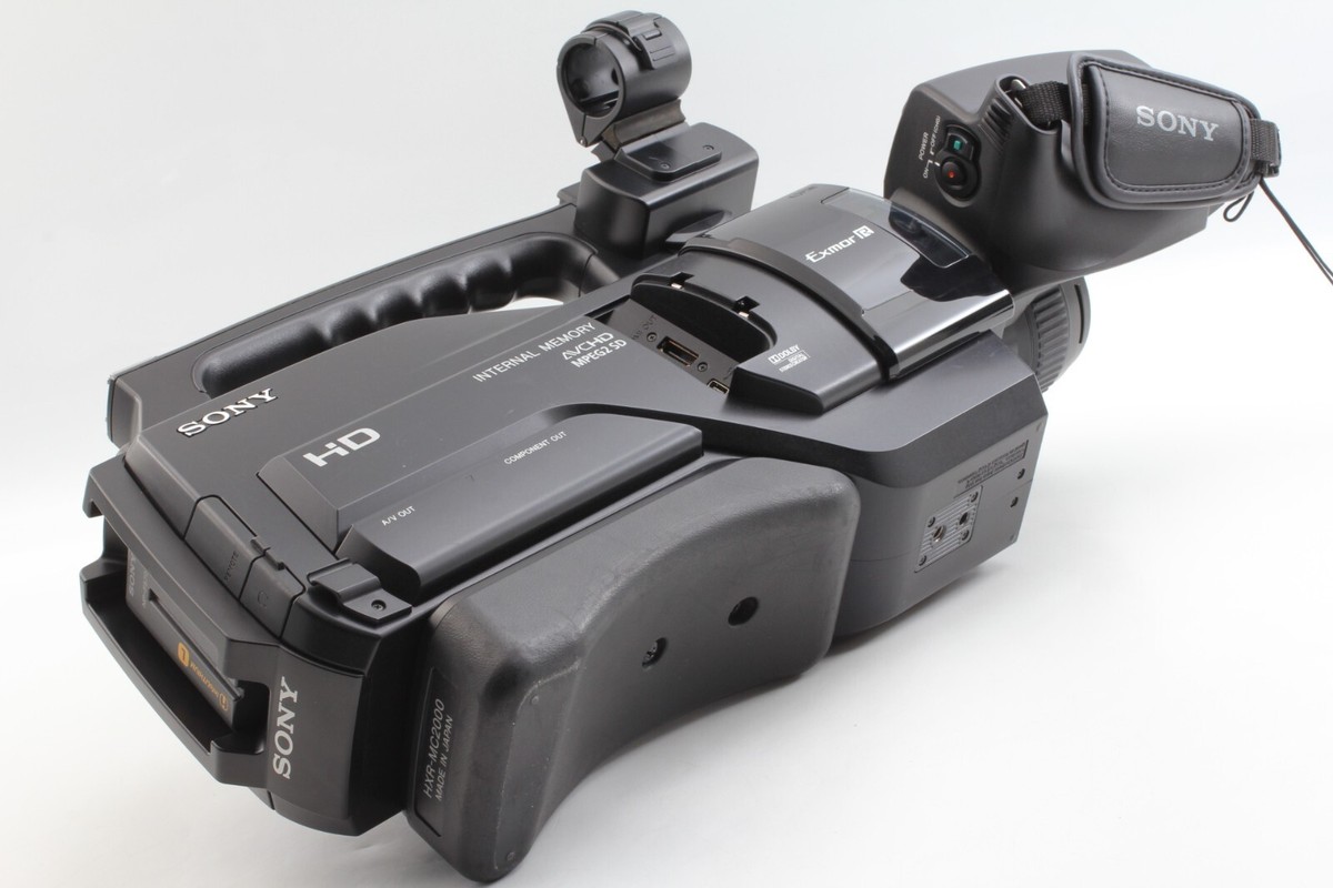N MINT - 】 Sony HXR-MC2000J AVCHD Camcorder 7.1 MP 12x Optical