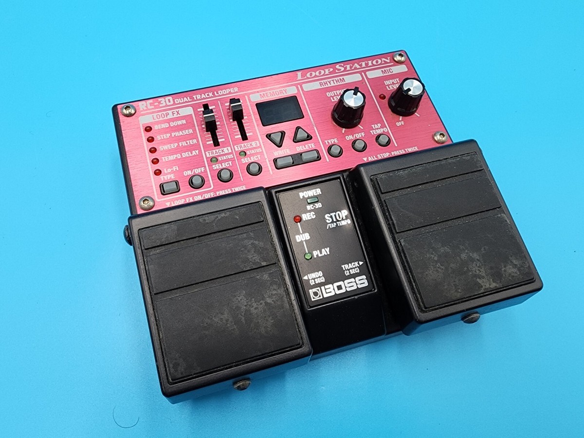 Boss RC-30 Loop Station Phrase Guitar Effect Pedal Twin Stereo