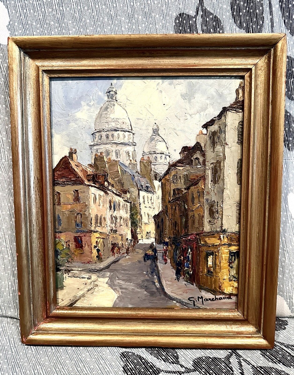 水彩画 風景画 絵画 ムーランルージュ309/1000 サインあり 水彩画 風景