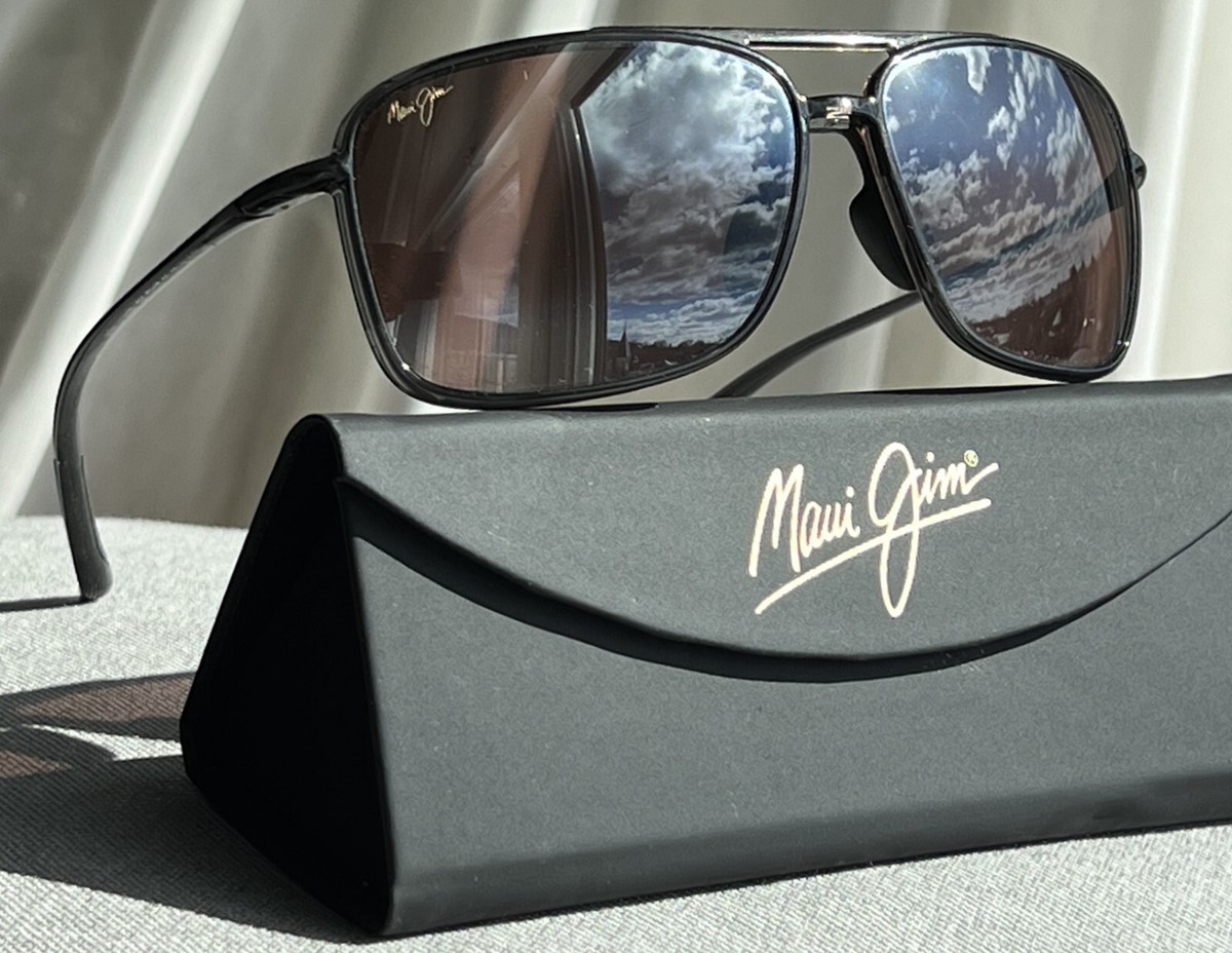 Maui Jim Kaupo Gap MJ 437 11 Translucent Grey Frame & HCL Bronze