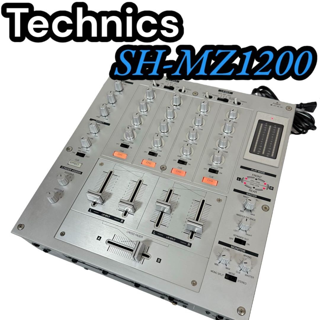 Technics DJミキサー シルバー SH-MZ1200-