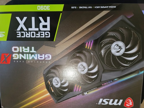 MSI GeForce RTX 3090 GAMING X TRIO 24GB GDDR6X Graphics Card for