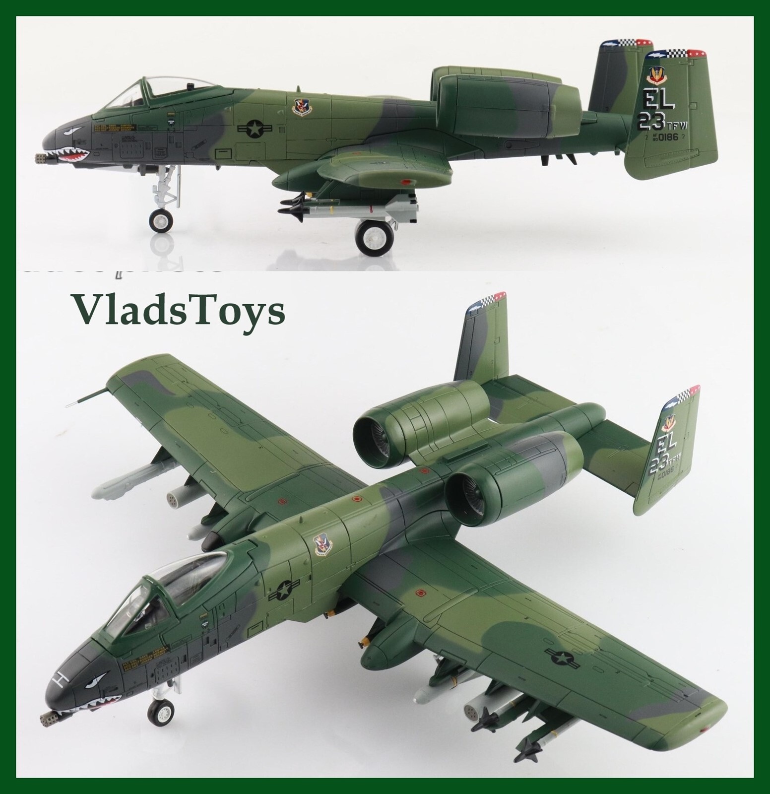 HobbyMaster 1/72 HA1333 A-10C Thunderbolt II USAF 75th FS Tiger