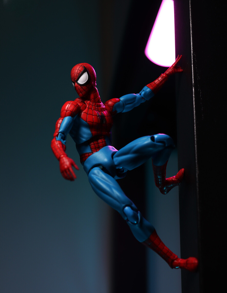 In Stock CT Toys MAFEX No.185 Spider-Man CLASSIC COSTUME Ver. 1/12