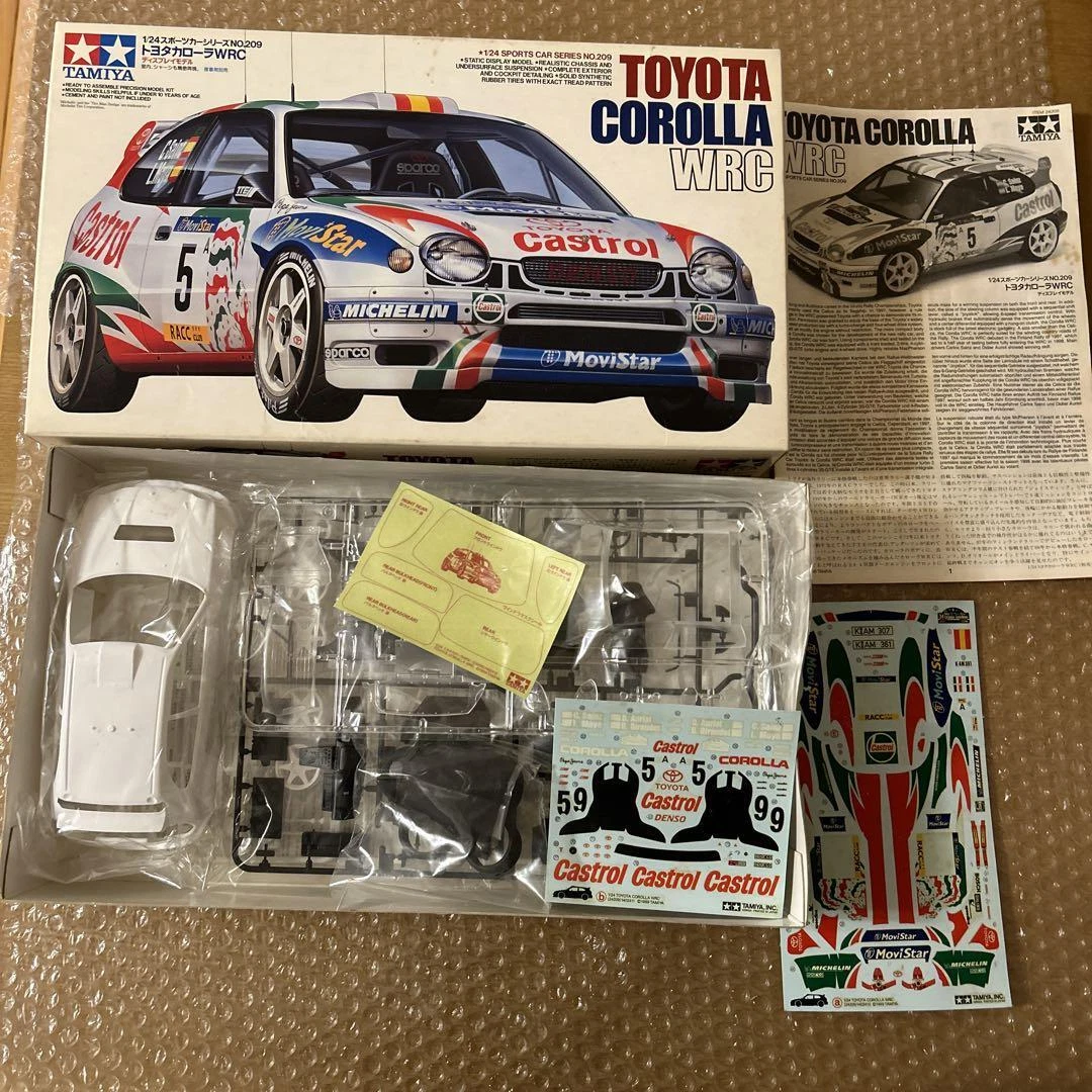 タミヤRC トヨタカローラWRCスペアボディセット （50791）