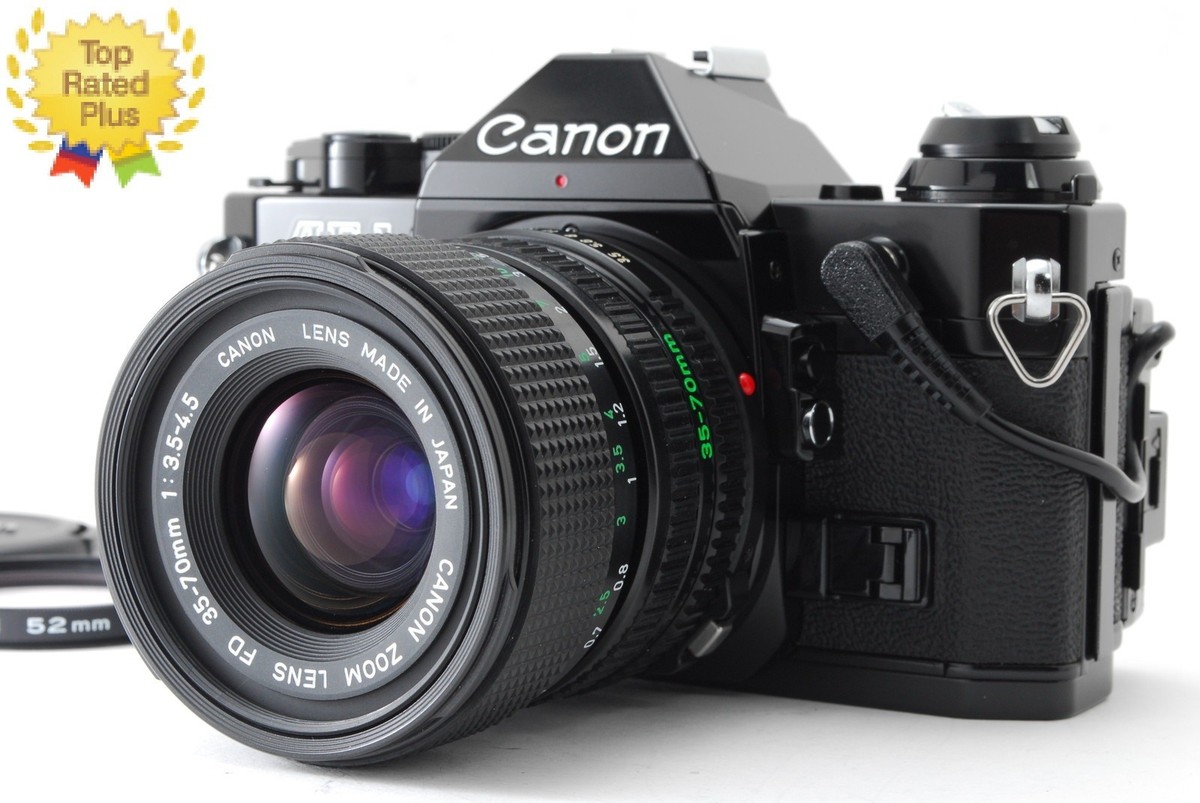 N Mint Canon AE-1 Program FD 35-70mm f3.5-4.5 Zoom Macro Lens