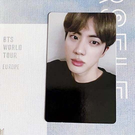 BTS ジン JIN EUROPE トレカ Blu-ray BTS WORLD TOUR LOVE YOURSELF