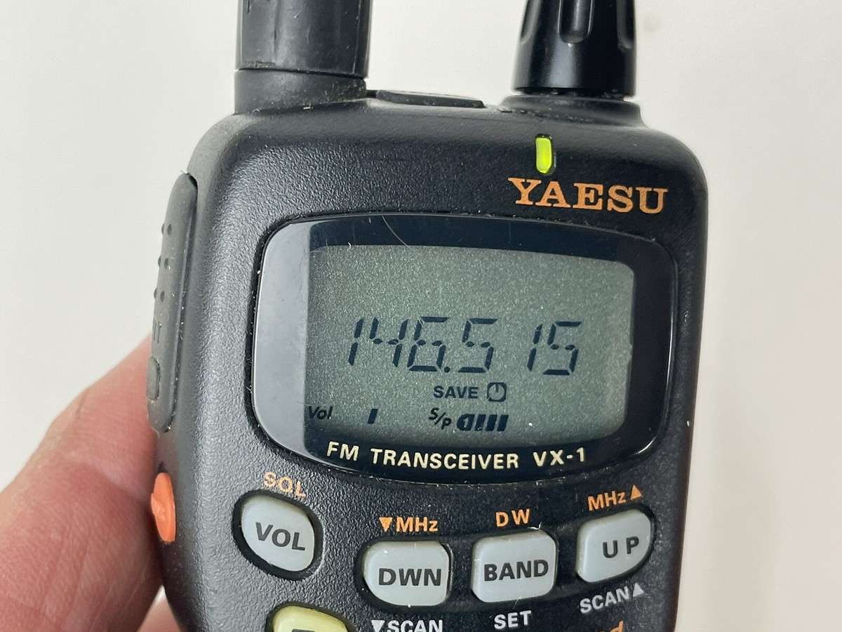 YAESU VX-1 デュアルバンド トランシーバー アマチュア無線 受信機