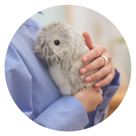 タイガーさま専用モフリン シルバー PE-M10SR Moflin Moflin(シルバー