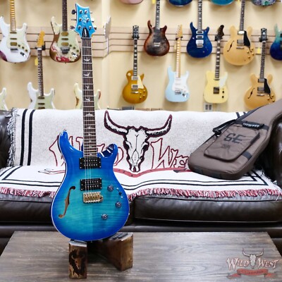 2024 Paul Reed Smith PRS SE Custom 24 Semi-Hollow Piezo Lake Blue