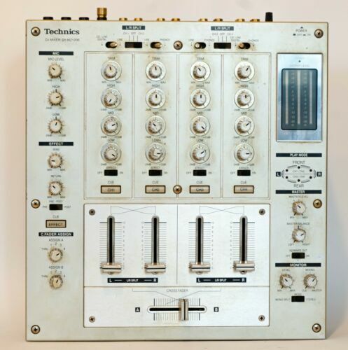 TECHNICS SH-MZ1200-S Silver Professional DJ Mixer 4-channel