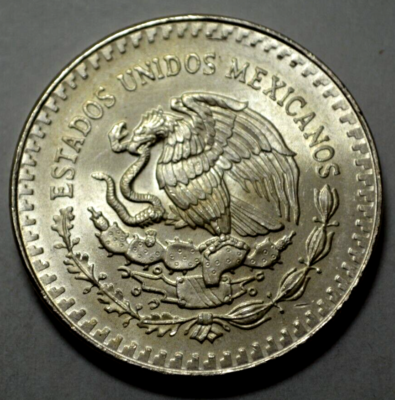 希少品】 純銀 銀貨 メキシコ 1オンス 1onza 1988 mexico 希少品
