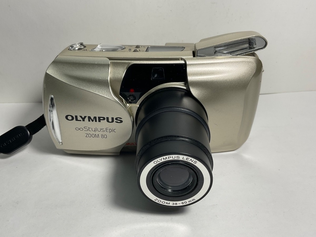 Olympus Stylus Epic Zoom 80 DLX 35mm Point & Shoot Film Camera for