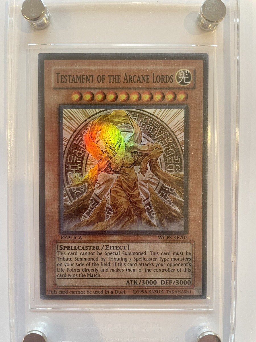 遊戯王 Testament of the Arcane Lords 傷あり 遊戯王 Testament of