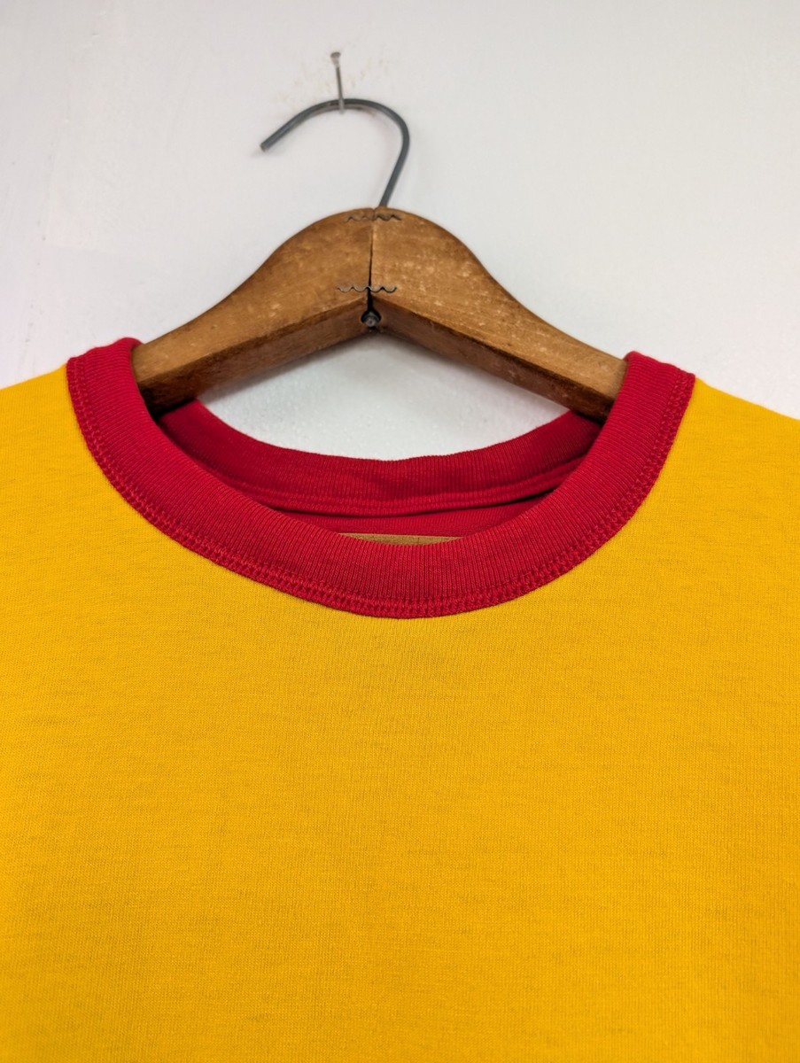 Vintage Champion Double Face T-Shirt Medium 80s Reversible