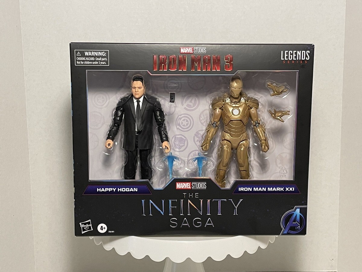 Marvel Legends TIS Happy Hogan/Iron Man Mark XXI | eBay
