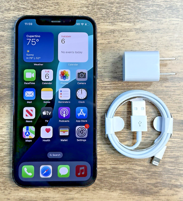 Apple iPhone 12 Pro Max - 128GB - Pacific Blue - Unlocked - Very