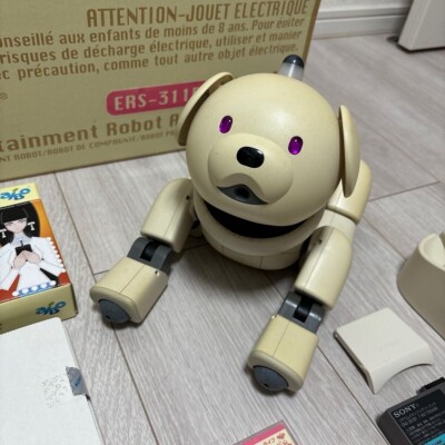 Sony Virtual Pet AIBO Ivory Dog Robot ERS-311 From Japan JUNK | eBay