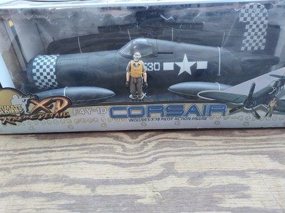 21st Century Toys 1:18 F-4U-1A Corsair WWII Pilot Model Kit for