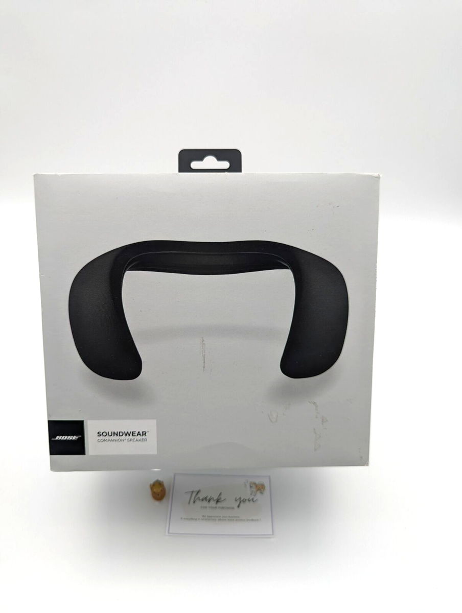 Bose SoundWear Companion Portable Bluetooth Wearable Neck Speaker