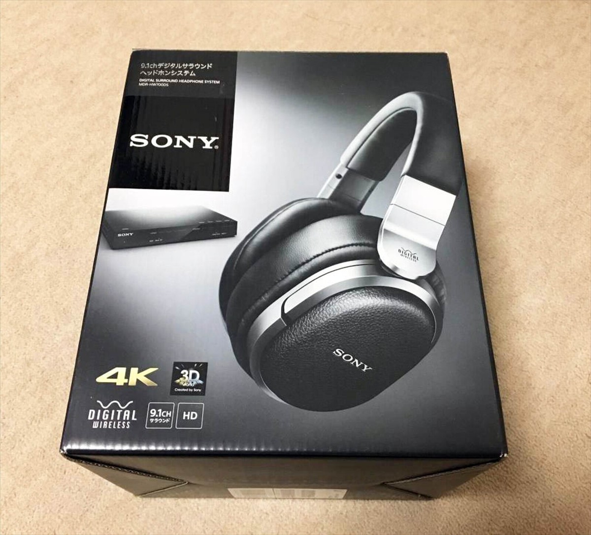 SONY 9.1ch デジタルサラウンド ヘッドホンシステム MDR-HW700DS SONY