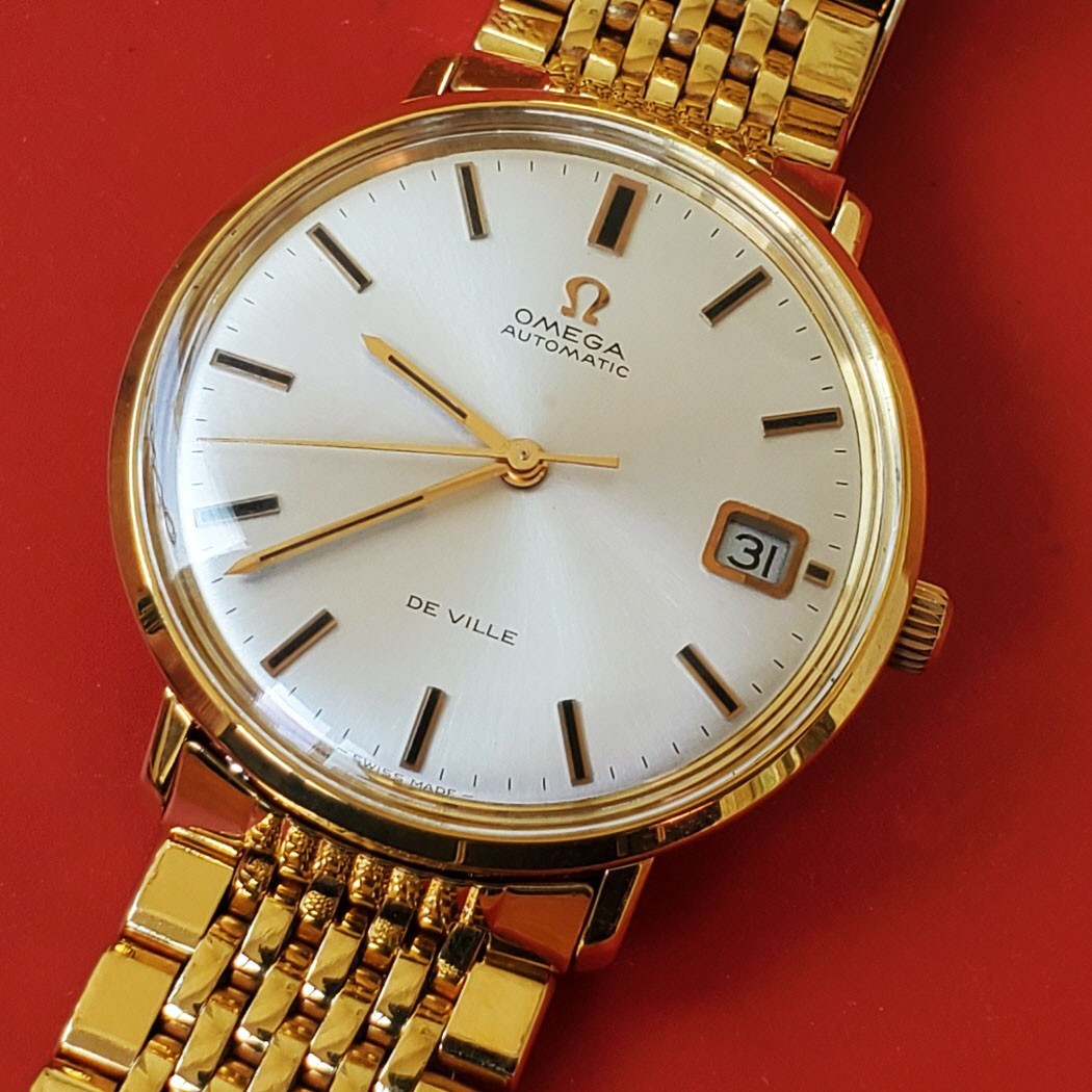 VINTAGE OMEGA Deville SS AT Cal.565 オメガ デビル ステンレス 自動