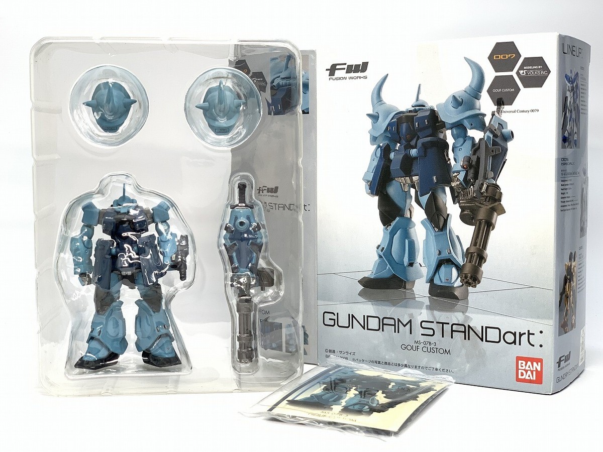 Bandai FW Fusion Works GUNDAM STANDArt: No.007 MS-07B-3 Gouf Custm