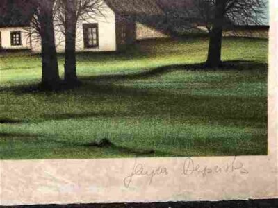 版画 Jacques Deperthes LitchfieldGClithograph Lithograph : Jacques