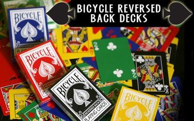 Bicycle Reversed Back 赤 レアデック Amazon.com: Bicycle Red
