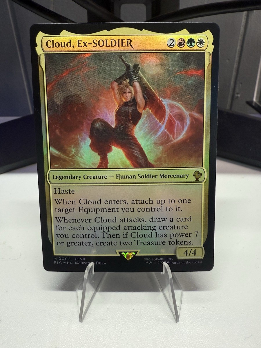 MTG foil 元ソルジャー、クラウド Cloud, Ex-SOLDIER Cloud, Ex