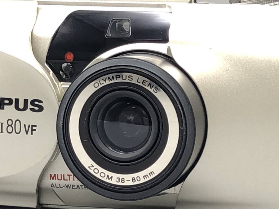 Olympus μ mju II 80 VF Silver Point & Shoot 35mm Film Camera From