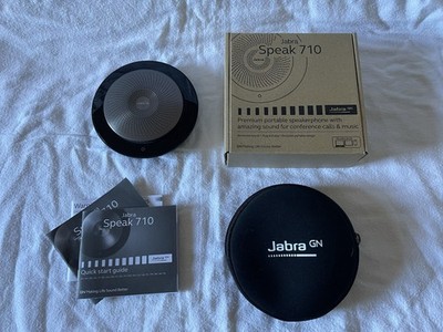 Jabra Speak 710 Wireless Bluetooth Speakerphone Zoom Google